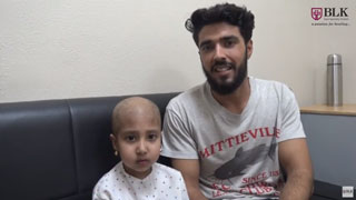 Mr Ehsan talks about his niece’s blood cancer treatment