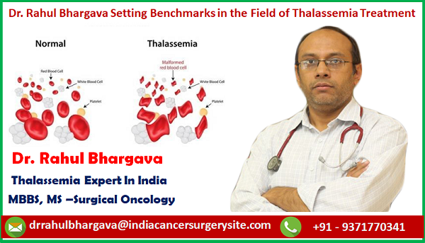 Dr. rahul bhargava thalessmia expert in India