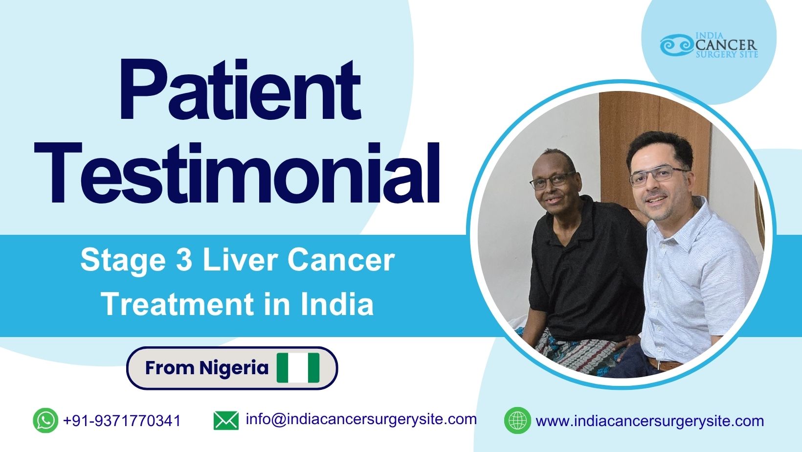 Nigerian Patient’s Experience with Stage 3 Liver Cancer Treatment in India
