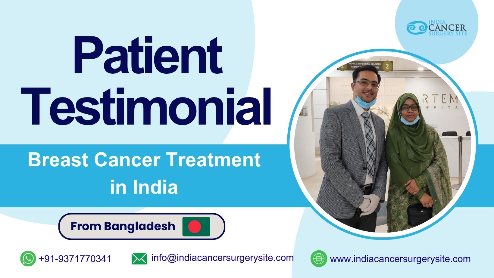 Bangladeshi Sister’s Journey Through Breast Cancer Treatment in India