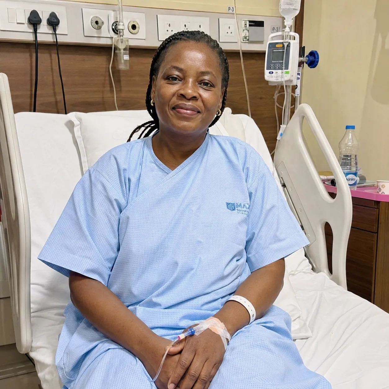 Aline Tshilumba from Congo